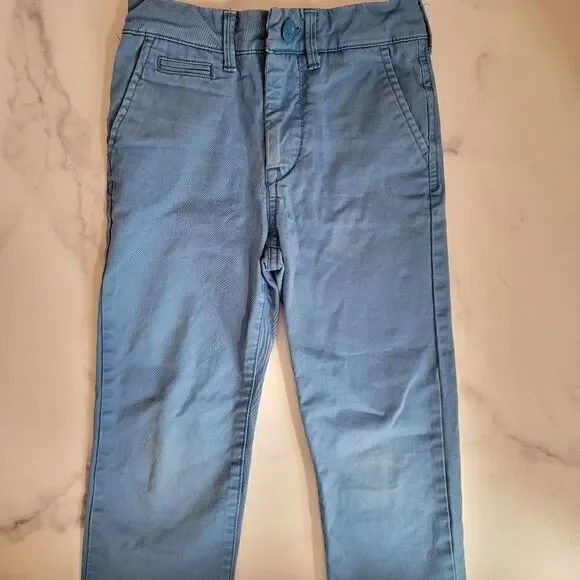 Boys 4t Gap bright blue straight dressy pants classic 5 pocket - Picture 1 of 7